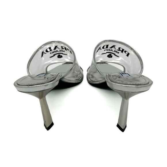 PRADA logo print mules - Picture 5 of 8